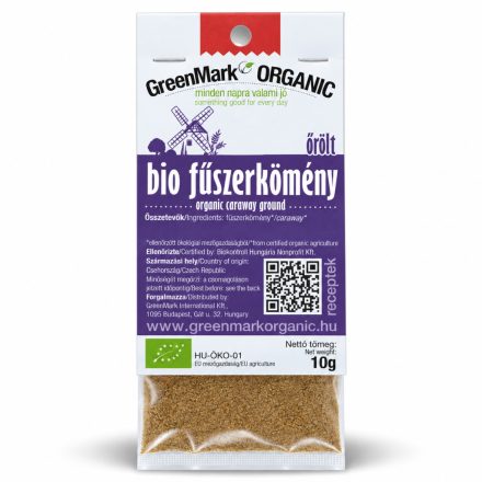 Bio Fűszerkömény őrölt 10 g GreenMark
