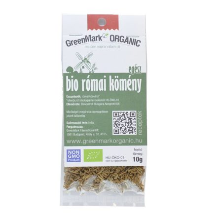 Bio Római kömény, egész 10 g GreenMark