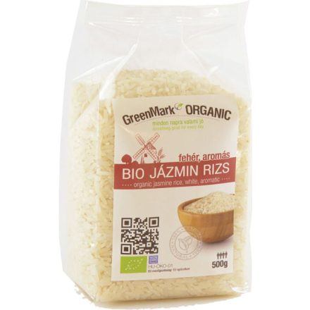 Bio Jázmin rizs fehér 500 g GreenMark