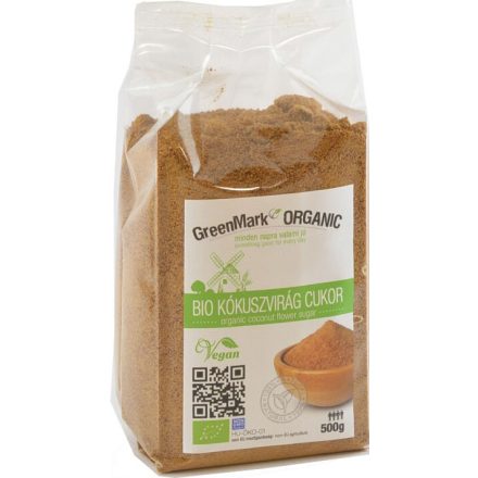 Bio Kókuszvirág cukor 500 g GreenMark