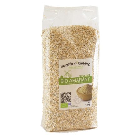 Bio Amaránt Puffasztott 150 g GreenMark