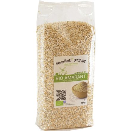 Bio Amaránt Puffasztott 150 g GreenMark