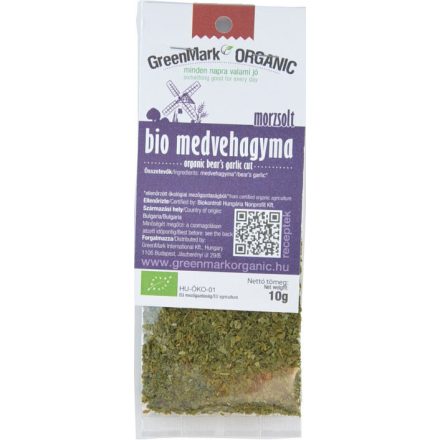 Bio Medvehagyma morzsolt 10 g GreenMark