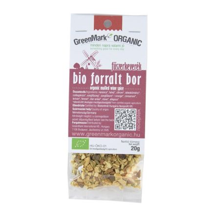 Bio Forraltbor fűszerkeverék 20 g GreenMark