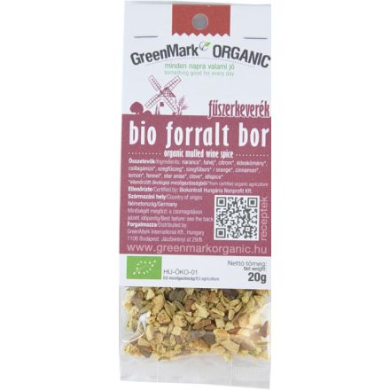 Bio Forraltbor fűszerkeverék 20 g GreenMark