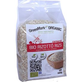 Bio Rizottó rizs fehér 500 g GreenMark