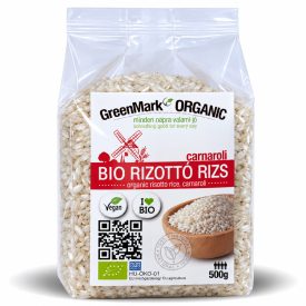 Bio Rizottó rizs fehér 500 g GreenMark