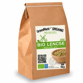 Bio Lencse zöld 5 kg GreenMark XXL – 4ELEM