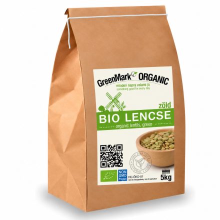 Bio Lencse zöld 5 kg GreenMark XXL – 4ELEM