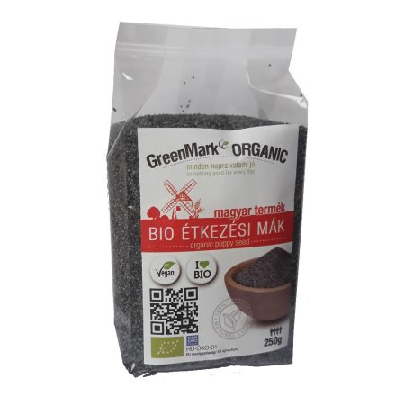 Bio Étkezési mák 250 g (magyar) GreenMark