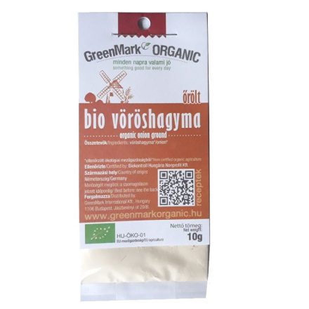 Bio Vöröshagyma, őrölt 10 g GreenMark