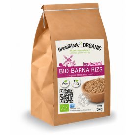 Bio Rizs Barna kerekszemű 5 kg GreenMark XXL