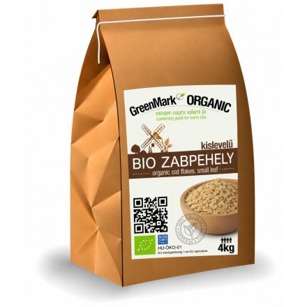 Bio Zabpehely kislevelű 4 kg GreenMark XXL