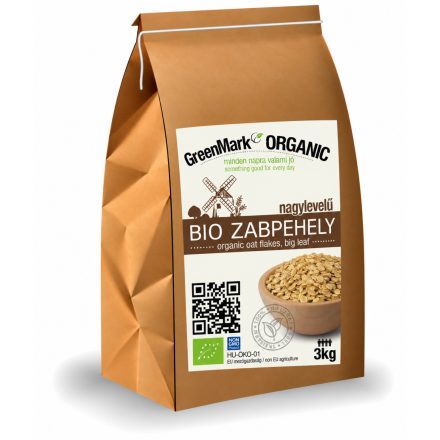 Bio Zabpehely nagylevelű 3 kg GreenMark XXL