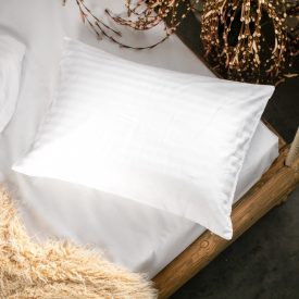 50x70 cm Huzat Pamut szatén fehér