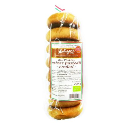 Bio tönköly mézes puszedli eredeti 200 g Naturgold
