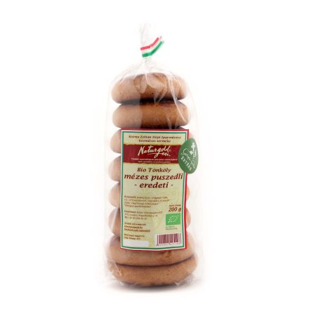 Bio tönköly mézes puszedli eredeti 200 g Naturgold