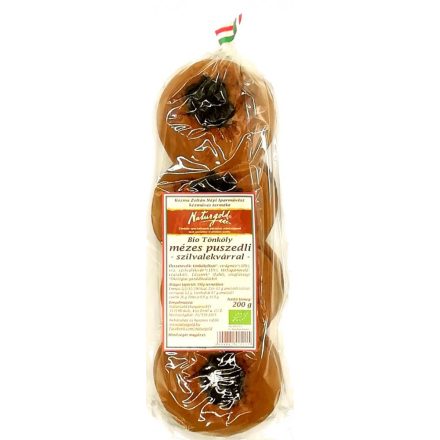 Bio tönköly mézes puszedli szilvalekvárral 200 g Naturgold