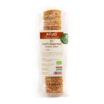 Bio tönköly medvehagymás tallér 100 g Naturgold
