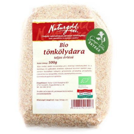 Bio tönköly teljes őrlésű dara 500 g Naturgold
