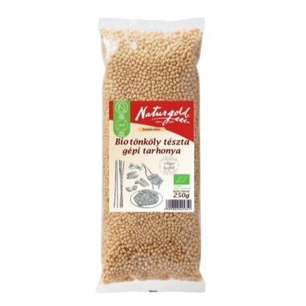 Bio tönköly tészta gépi tarhonya 250 g Naturgold