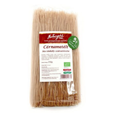 Bio tönköly tészta cérnametélt 250 g Naturgold
