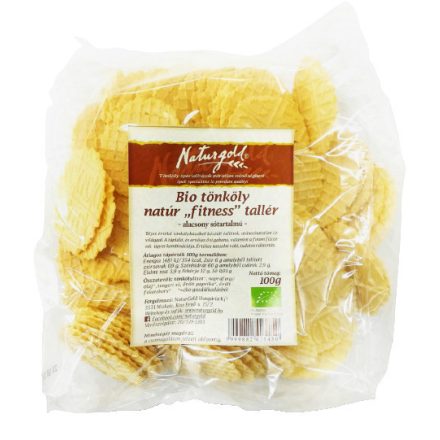 Bio tönköly natúr „Fitness” tallér 100 g  Naturgold