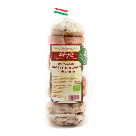 Bio tönköly mézes puszedli válogatás 180 g Naturgold