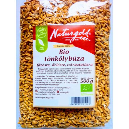 Bio tönköly főzésre, sütésre 500 g Naturgold