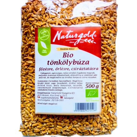 Bio tönköly főzésre, sütésre 500 g Naturgold