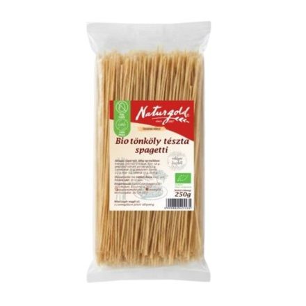 Bio tönköly tészta spagetti 250 g Naturgold