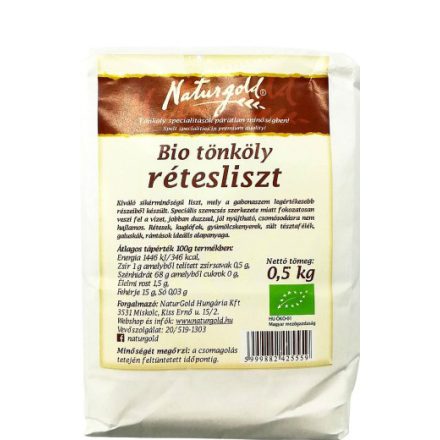 Bio tönköly rétesliszt 500 g Naturgold