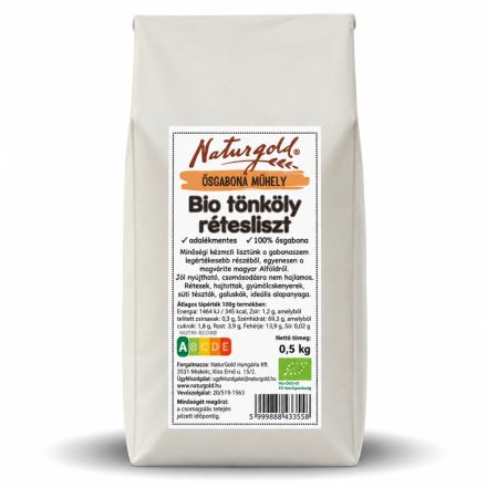 Bio tönköly rétesliszt 500 g Naturgold