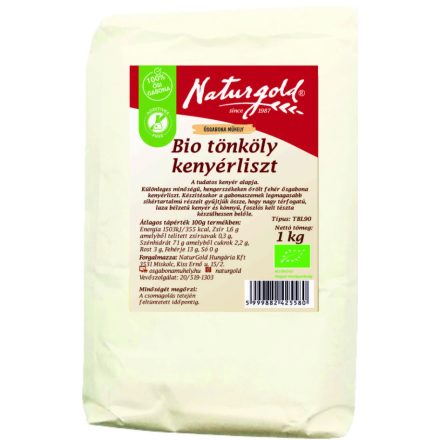 Bio tönköly kenyérliszt 1 kg  Naturgold