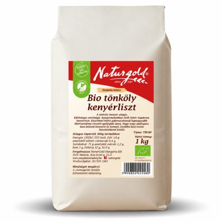Bio tönköly kenyérliszt 1 kg  Naturgold