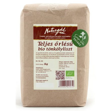 Bio tönköly TELJES őrlésű liszt 1 kg  Naturgold