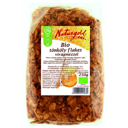 Bio tönköly flakes virágmézzel 250 g  Naturgold
