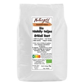 Bio tönköly TELJES őrlésű liszt 5 kg Naturgold XXL