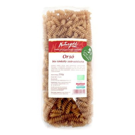 Bio tönköly tészta orsó 250 g Naturgold