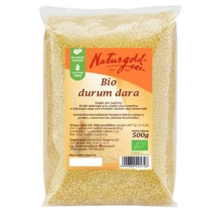 Bio durum dara 500 g Naturgold