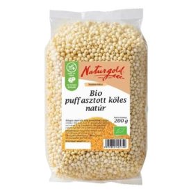 Bio puffasztott köles natúr 200 g  Naturgold