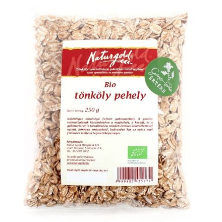 Bio tönköly pehely 250 g  Naturgold