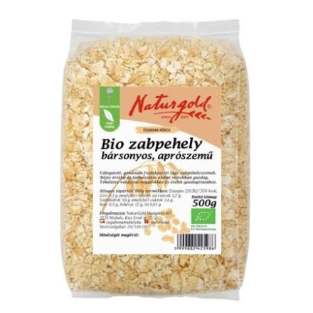 Bio zabpehely aprószemű 500 g  Naturgold