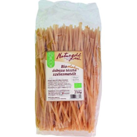 Bio alakor ősbúza tészta szélesmetélt 250 g  Naturgold