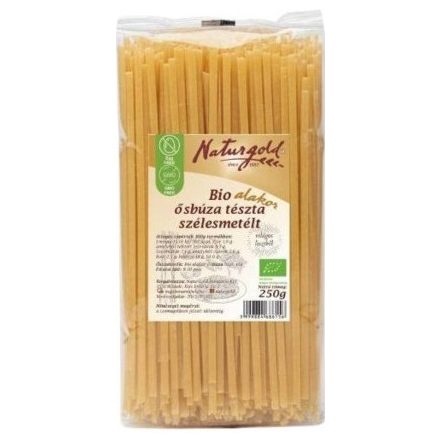 Bio alakor ősbúza tészta szélesmetélt 250 g  Naturgold