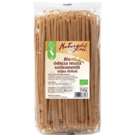   Bio alakor ősbúza tészta szélesmetélt TELJES őrlésű 250 g  Naturgold