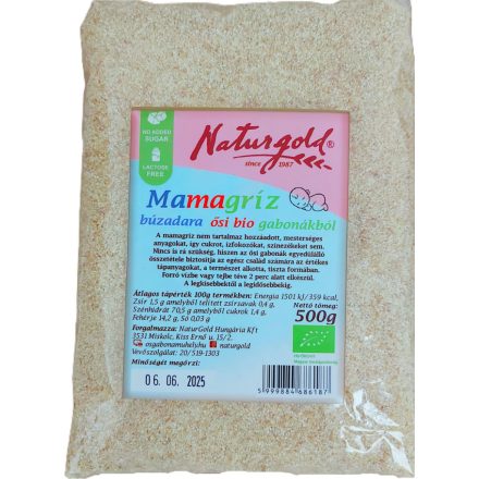 Bio mamagríz dara ősi gabonákból 500 g Naturgold