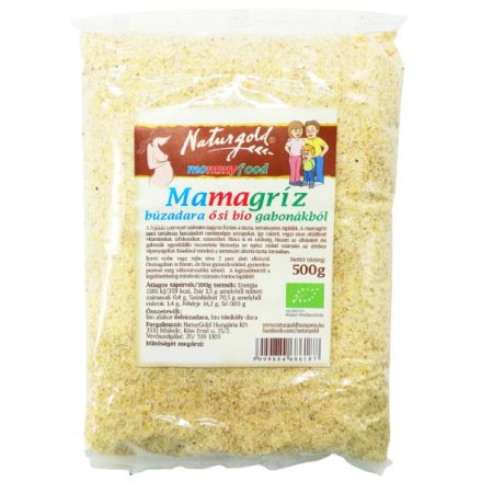 Bio Mamagríz dara ősi gabonákból 500 g Naturgold