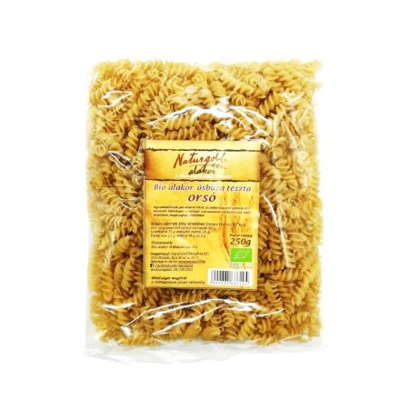 Bio alakor ősbúza tészta orsó 250 g  Naturgold
