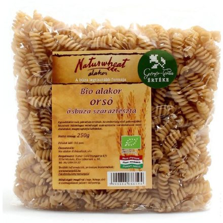 Bio alakor ősbúza tészta orsó 250 g  Naturgold